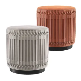 Flame ottoman